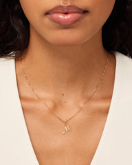 Letter Necklace - Gold Letter Necklace