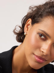 Gold Stud Earrings - Gold Mini Teardrop Studs