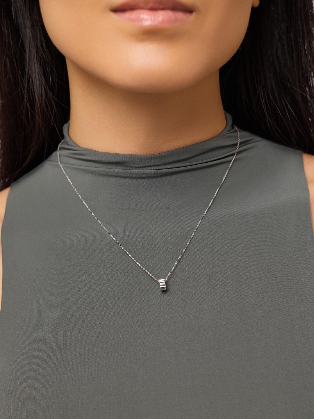 Solid White Gold - Galaxy Charm