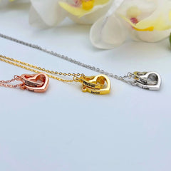 Milona Eternal Bear & Personalized Necklace