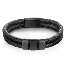 Minimal Personalized Name(s) Leather Bracelet