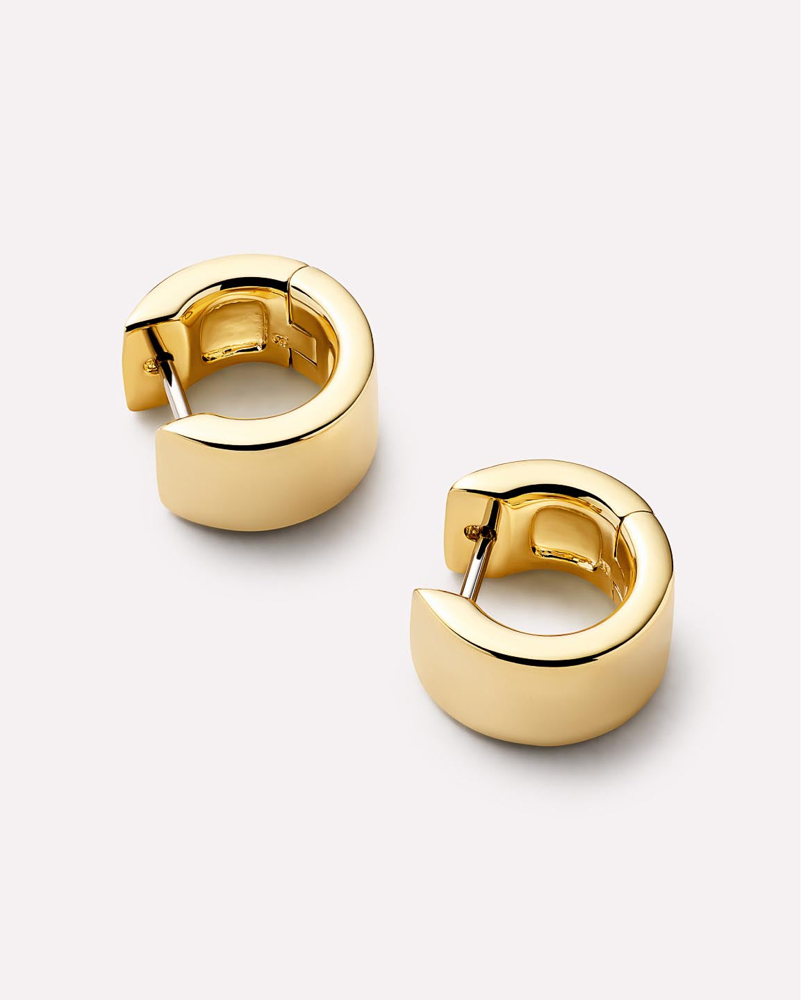 Gold Huggie Earrings - Eden Mini