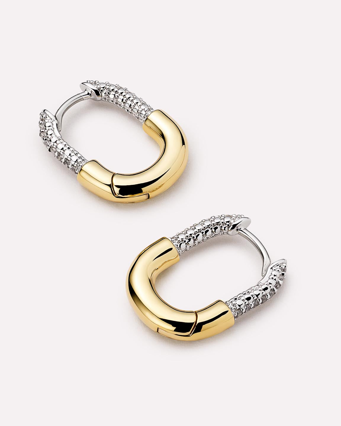 Gold Hoops - Brynley Hoops Large