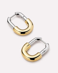 Gold Hoops - Brynley Hoops Large