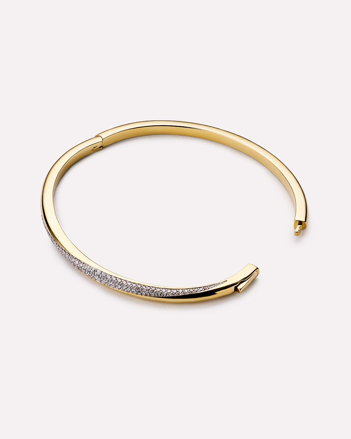 Gold Bangle Bracelet - Kira Bracelet