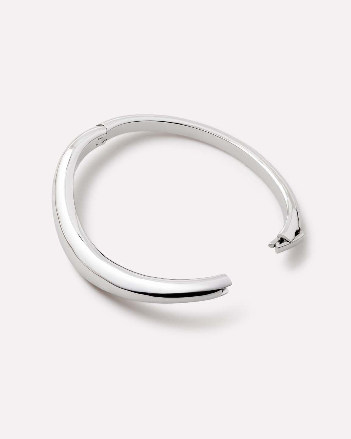 Bangle Bracelet - Talia Silver