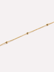 Solid Yellow Gold - Satellite Bracelet