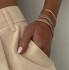 5-Piece Classic Bracelets Stack
