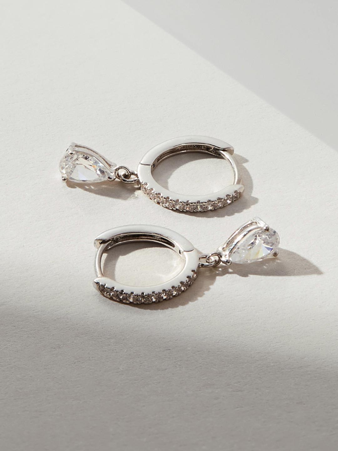 Delicate Huggie Hoops - Elise