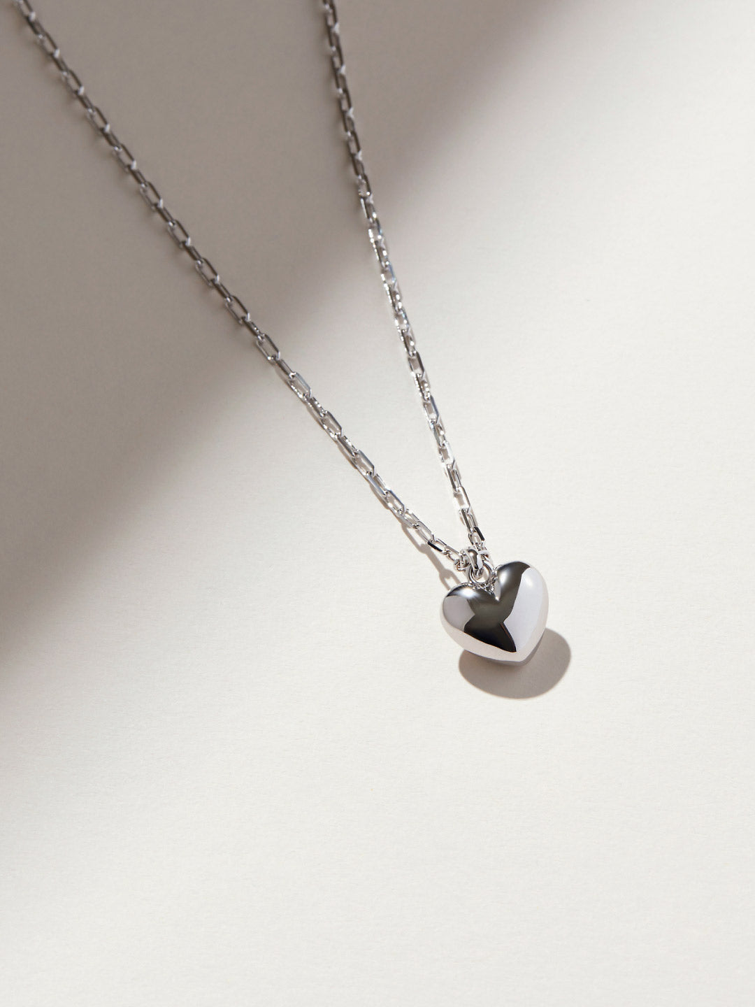 Gold Heart Necklace - Lev Small