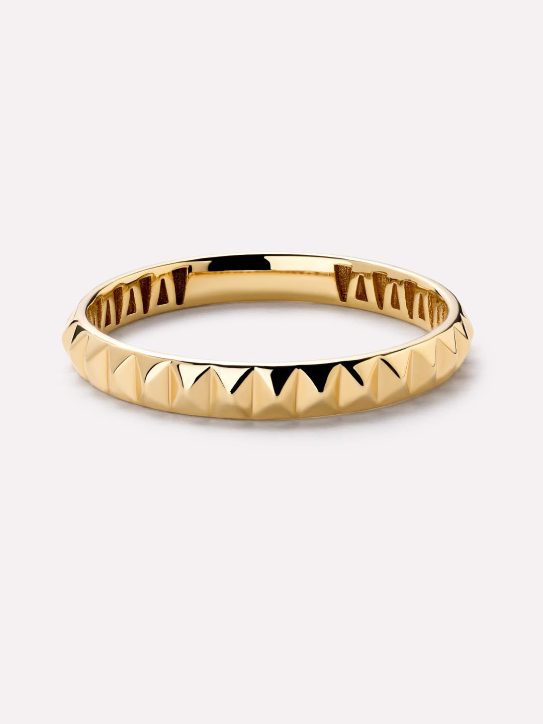 Solid Yellow Gold - Medium Equinox Ring