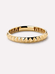 Solid Yellow Gold - Medium Equinox Ring