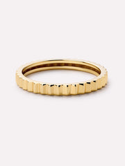 Solid White Gold - Slim Nova Ring