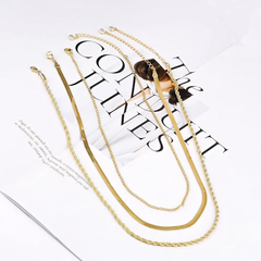 3-Piece Classic Necklace Choker Stack