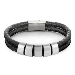 Minimal Personalized Name(s) Leather Bracelet