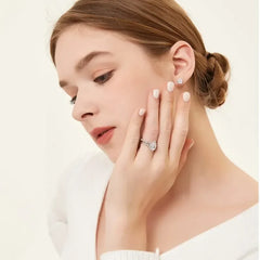 2-Piece Pear Cut Ring Set