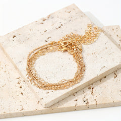 5-Piece Dainty Bracelets Stack