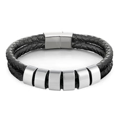 Minimal Personalized Name(s) Leather Bracelet