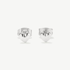 Mini Heart Stud Earrings