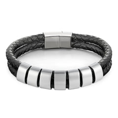 Minimal Personalized Name(s) Leather Bracelet