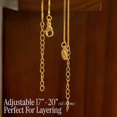 2-Piece 14K Diamond Letter Initial Necklaces