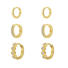 3-Piece Elegant Earrings Sets