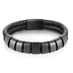 Minimal Personalized Name(s) Leather Bracelet