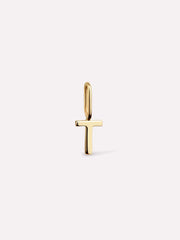 Gold Pendant - Gold Letter Charm