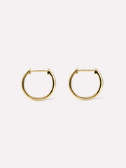 Medium Slim Endless Hoops - Lo Medium
