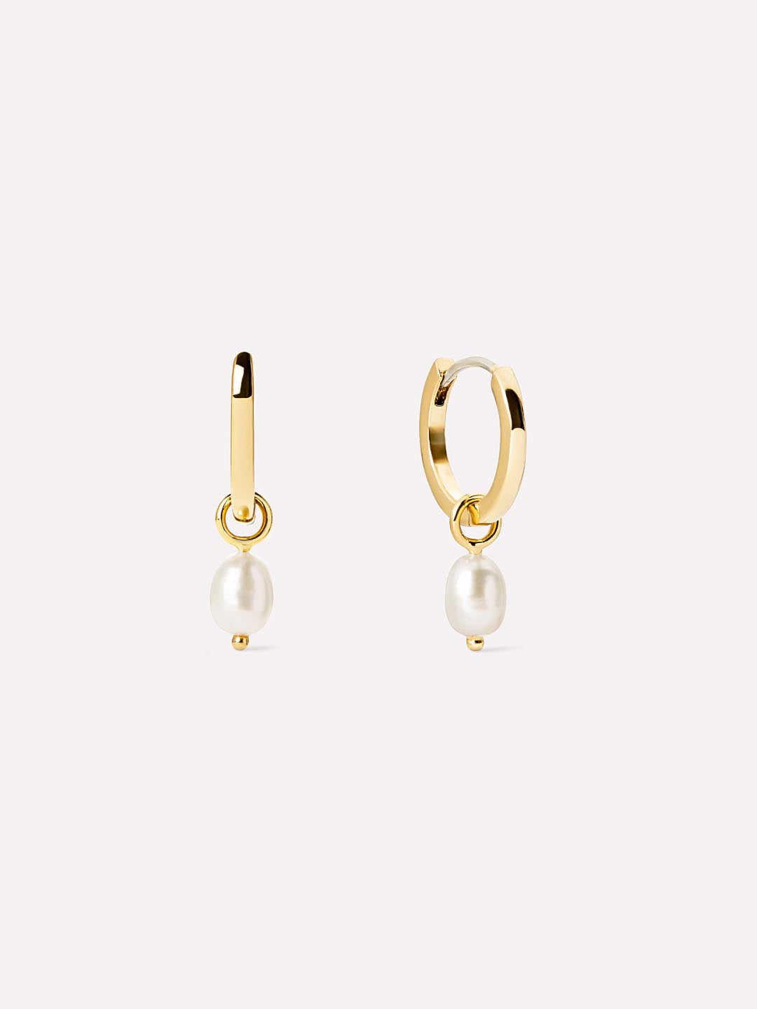 Drop Earrings - Lainey Medium Marble Blue