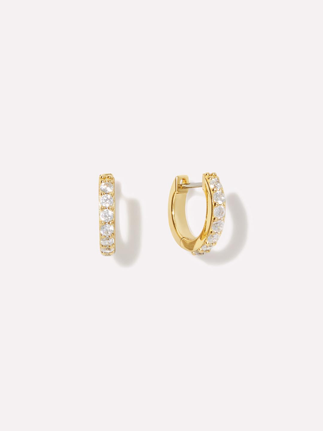 Huggie Hoop Earrings - Suzanne