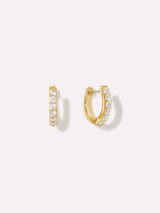 Huggie Hoop Earrings - Suzanne
