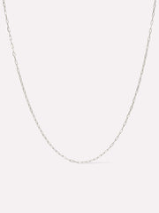 Gold Paperclip Chain Necklace - Gold Paperclip Necklace
