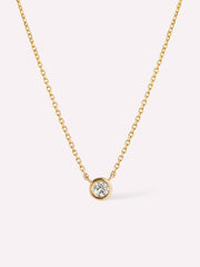 Diamond Necklace - Gold Diamond Necklace