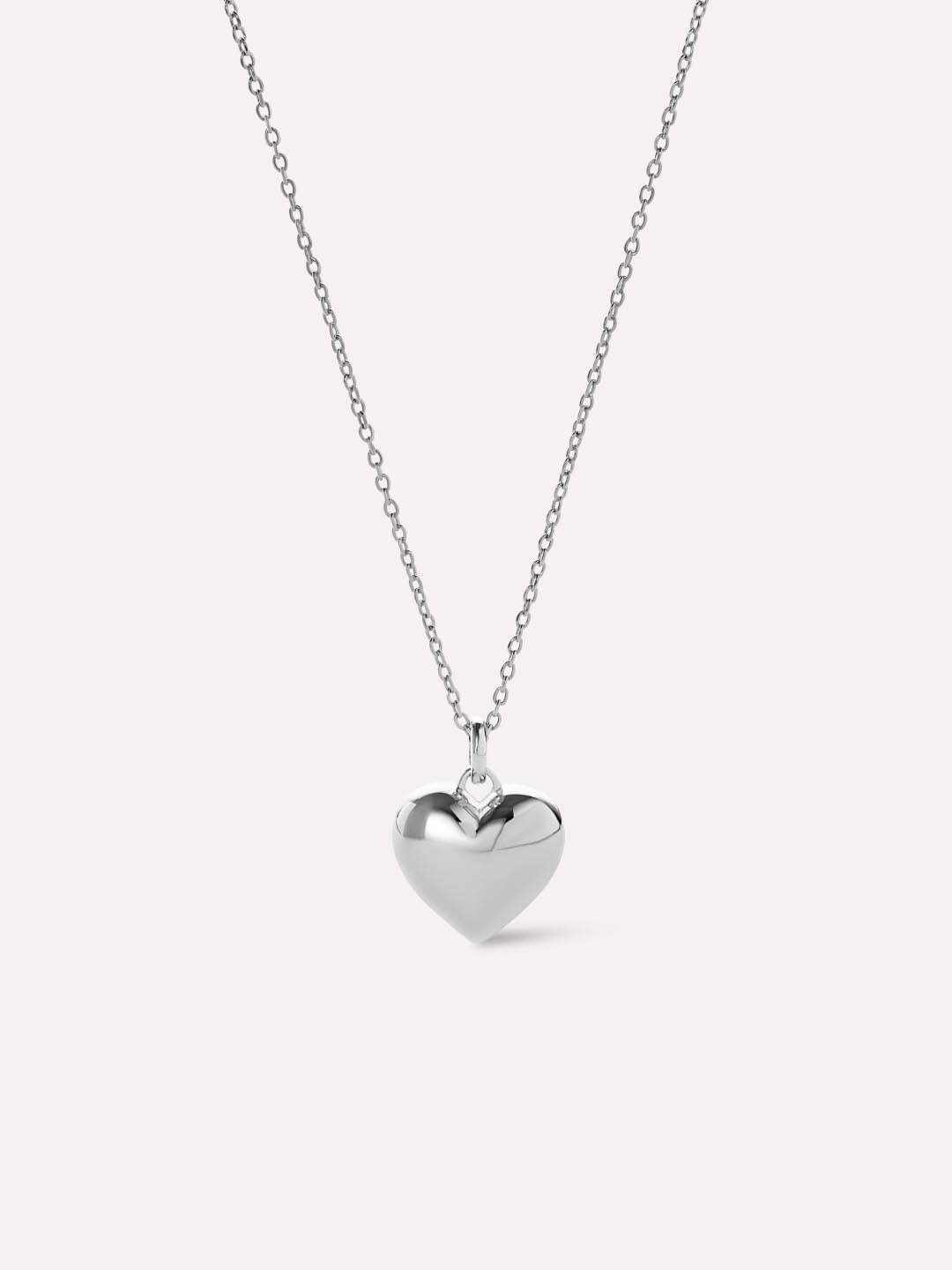 Gold Heart Necklace - Lev Small