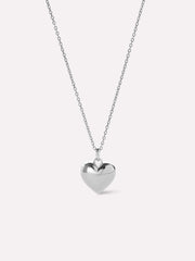 Gold Heart Necklace - Lev Small