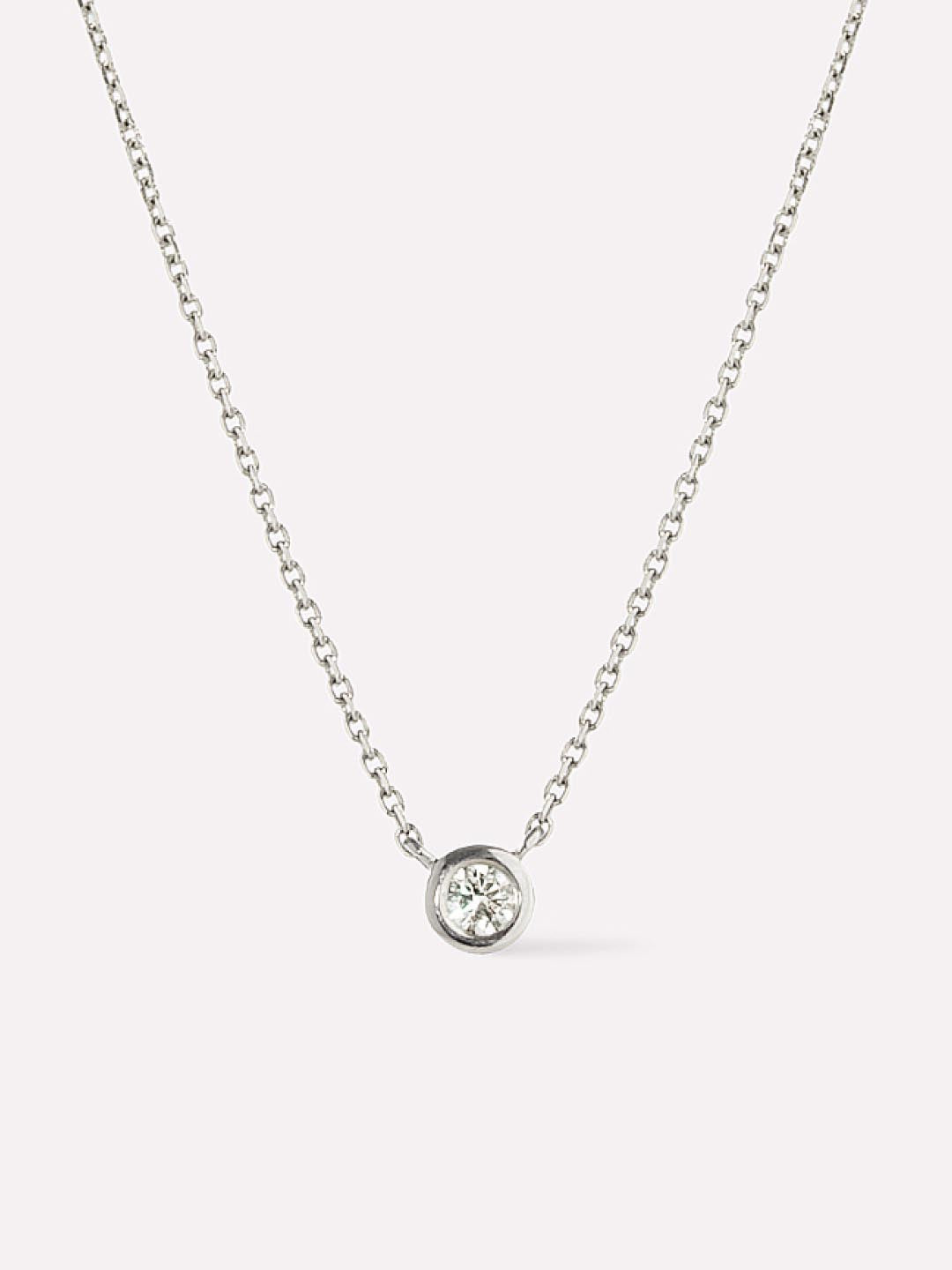 Diamond Necklace - Gold Diamond Necklace