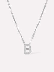 Gold Initial Necklace - Letter Necklace