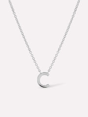 Gold Initial Necklace - Letter Necklace