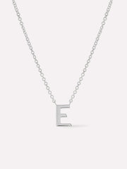 Gold Initial Necklace - Letter Necklace