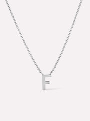 Gold Initial Necklace - Letter Necklace
