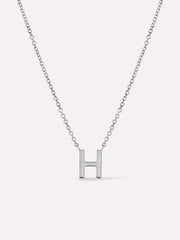 Gold Initial Necklace - Letter Necklace