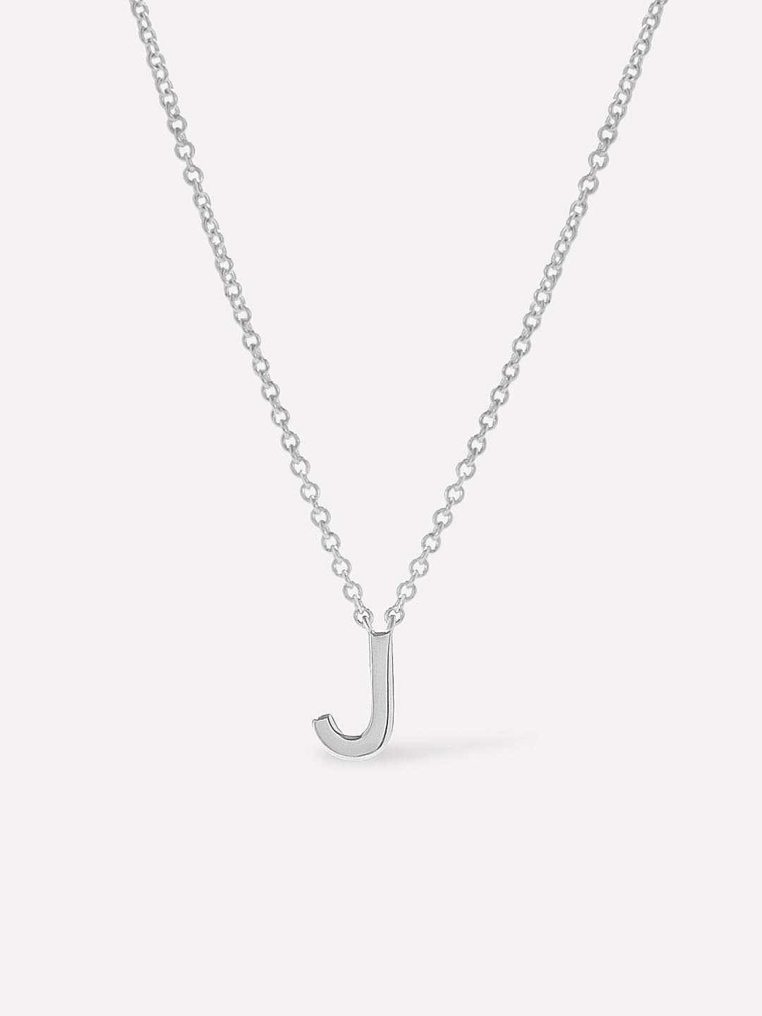 Gold Initial Necklace - Letter Necklace