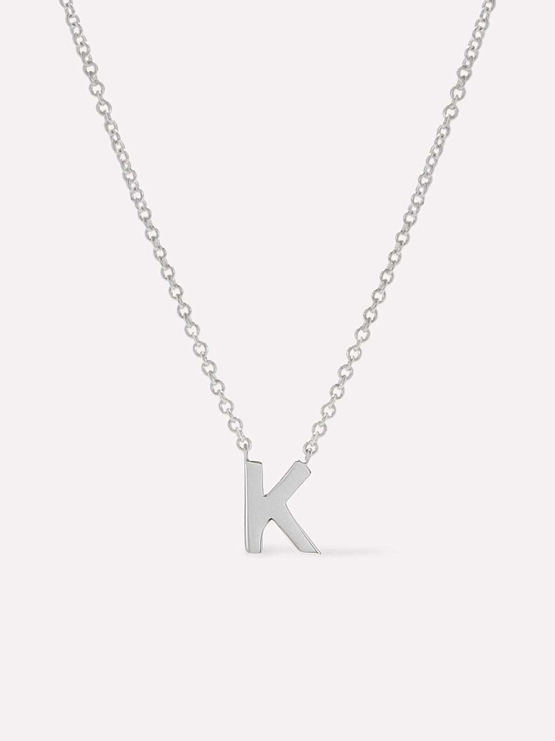 Gold Initial Necklace - Letter Necklace