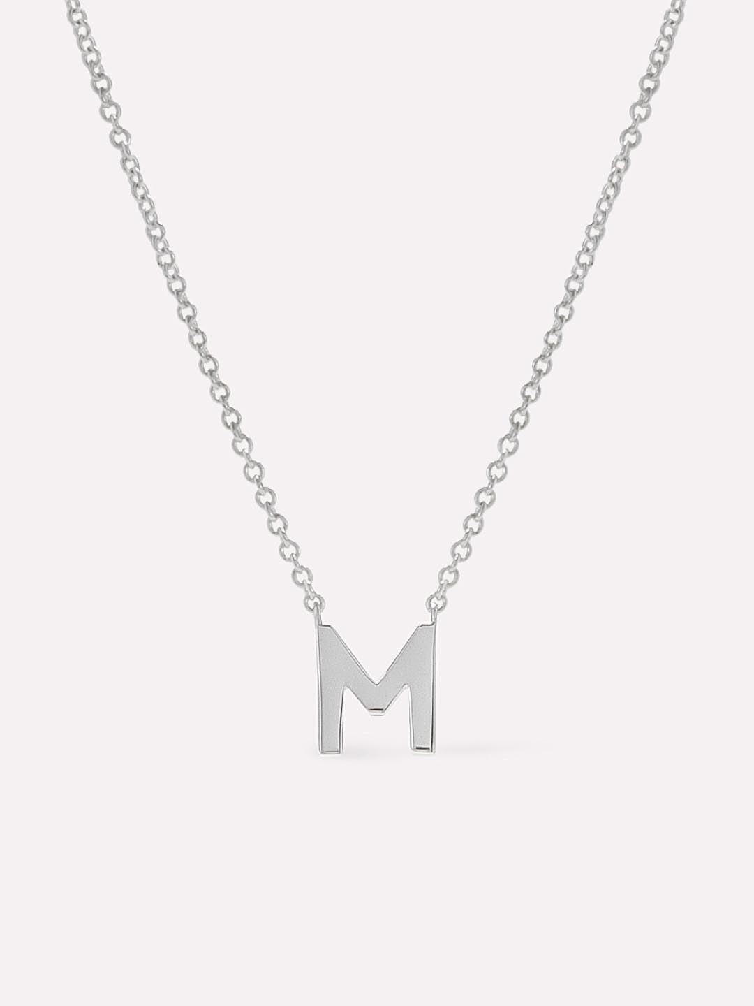 Gold Initial Necklace - Letter Necklace