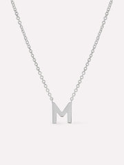 Gold Initial Necklace - Letter Necklace