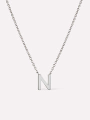 Gold Initial Necklace - Letter Necklace