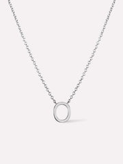 Gold Initial Necklace - Letter Necklace