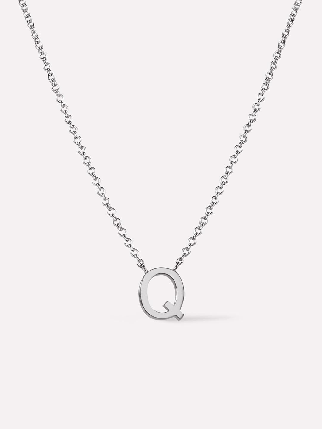 Gold Initial Necklace - Letter Necklace