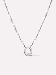 Gold Initial Necklace - Letter Necklace
